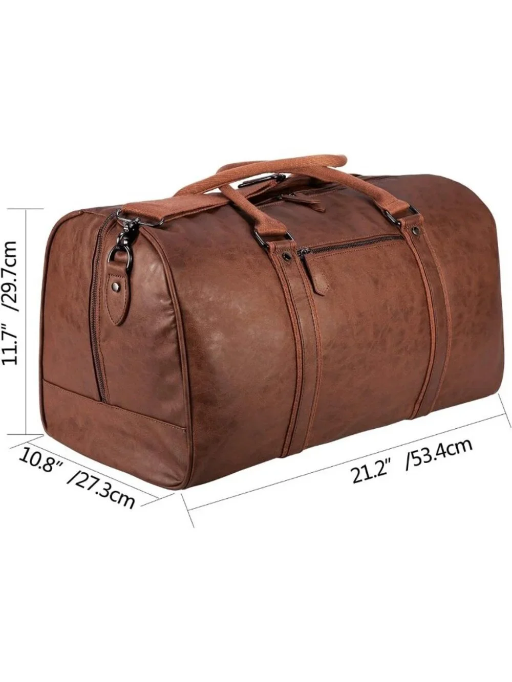 Oversized Waterproof Duffle Bag for Travel, Gym, Weekend Getaways, Large